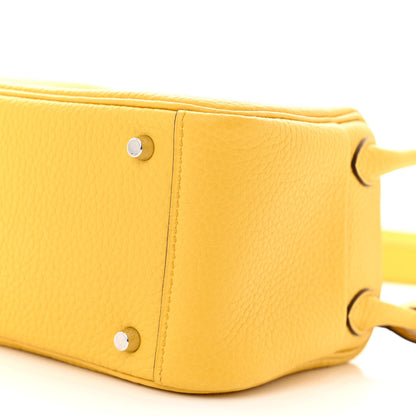 Hermes Taurillon Clemence Mini Lindy 20 Sun 11 of 12