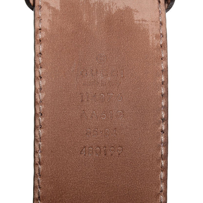 Gucci Guccissima Interlocking G Belt 85 34 Antique Rose 3 of 6