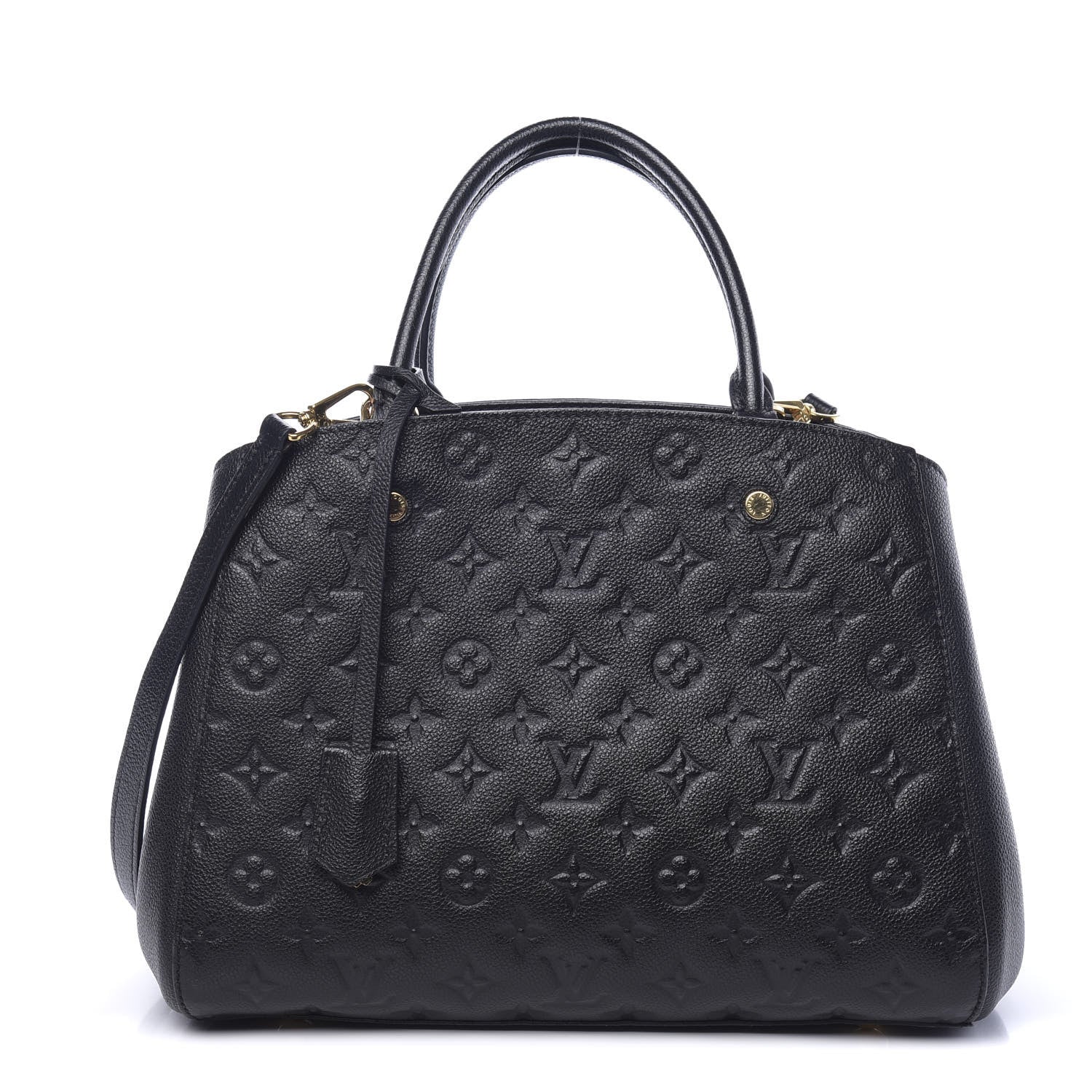Louis Vuitton Empreinte Montaigne MM Black 1 of 10
