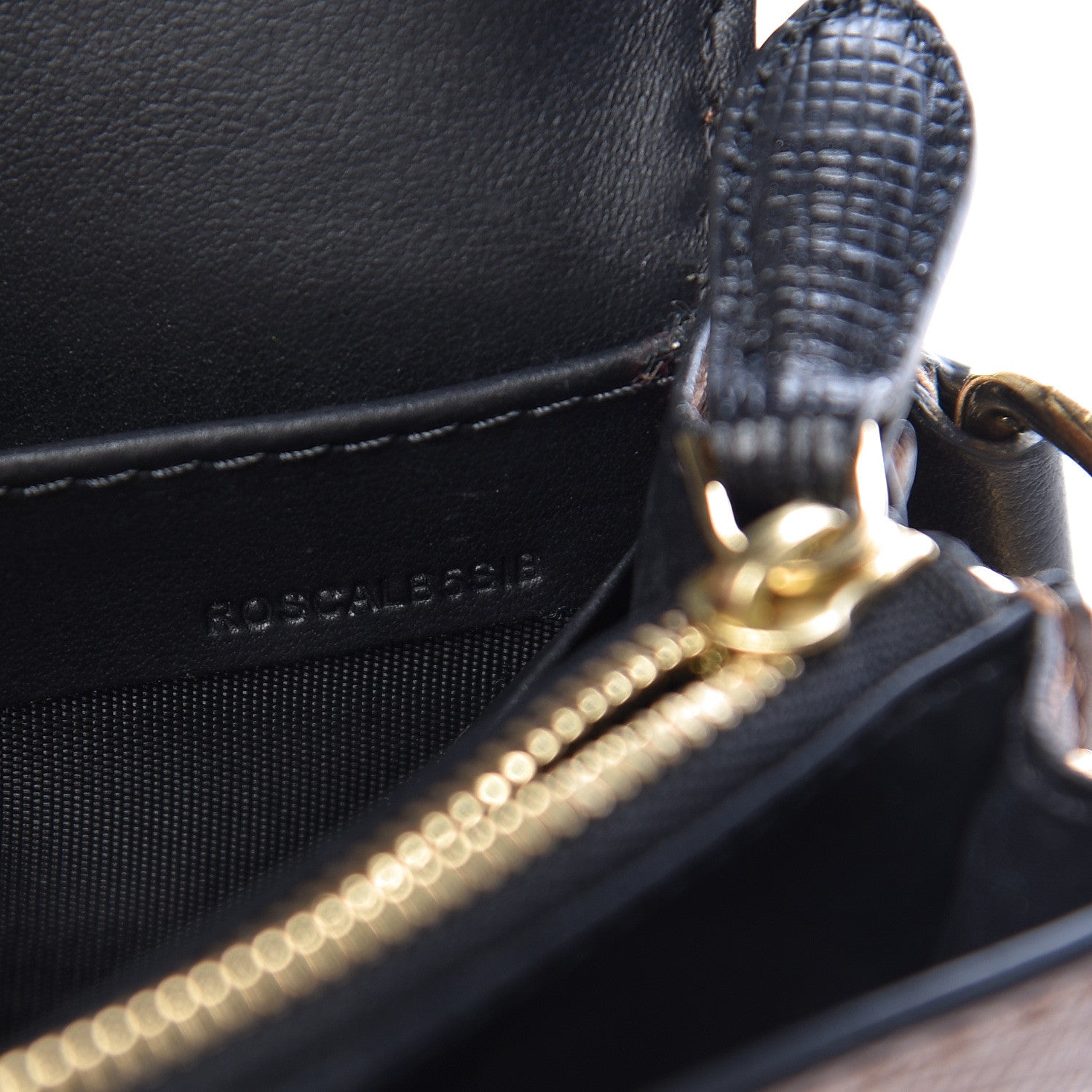 Burberry Grainy Calfskin House Check Small Buckle Bag Brown 8 of 13