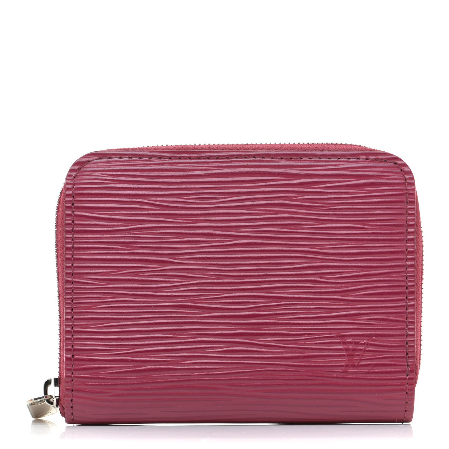 Epi Zippy Coin Purse Fuchsia