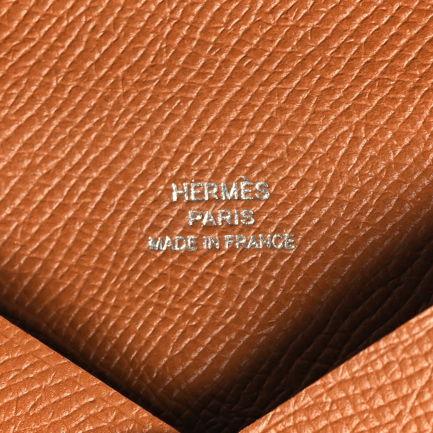 Epsom Calvi Card Case Gold