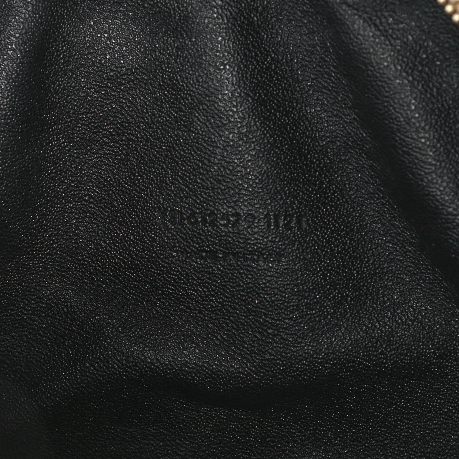 Saint Laurent Grain De Poudre Matelasse Monogram Mini Lou Camera Bag Dark Beige 7 of 11