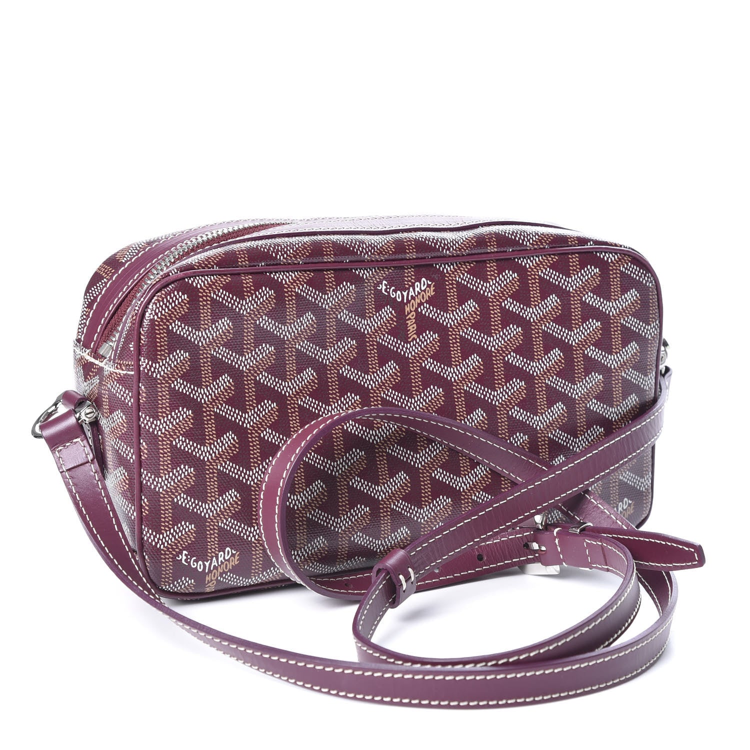 Goyard Goyardine Sac Cap Vert Burgundy 2 of 7