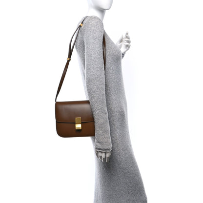 Celine Box Calfskin Medium Classic Box Flap Bag Camel 2 of 11