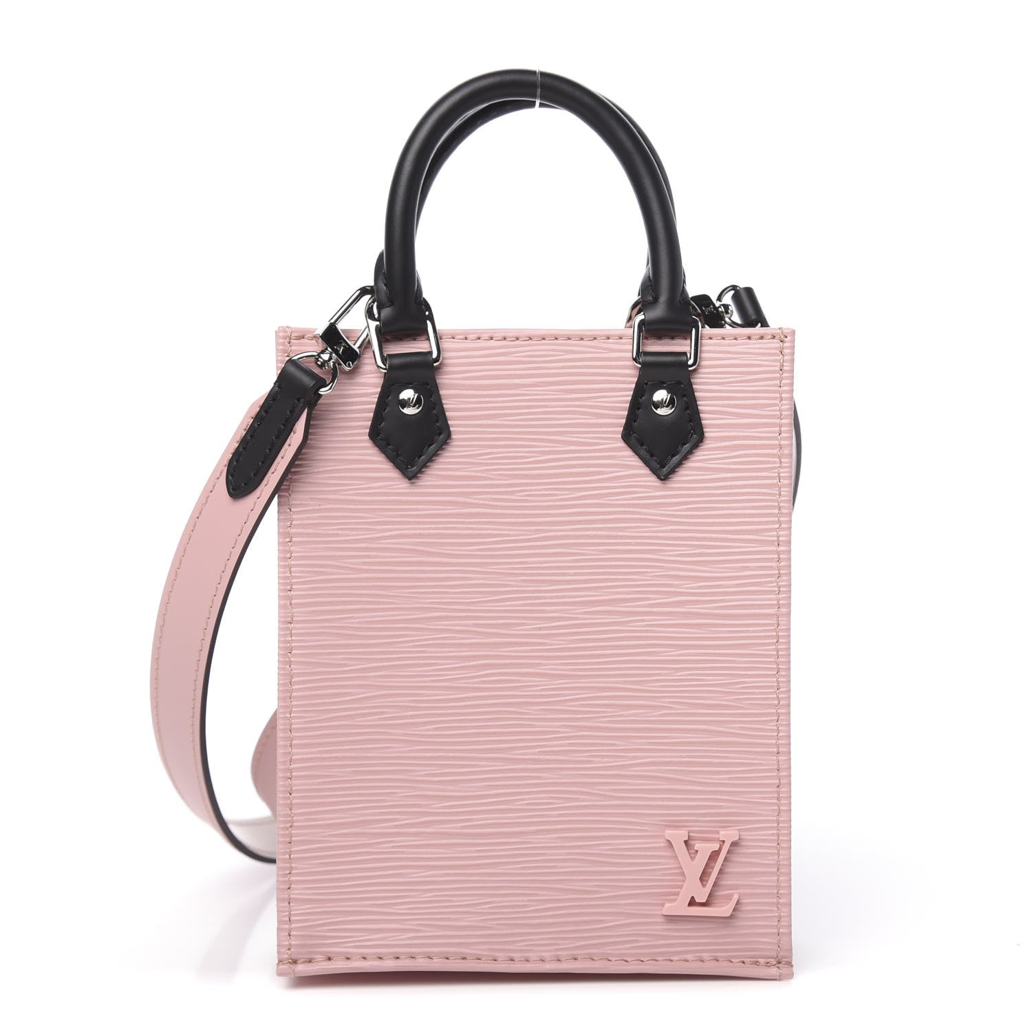 Louis Vuitton Epi Petit Sac Plat Rose Ballerine 1 of 11