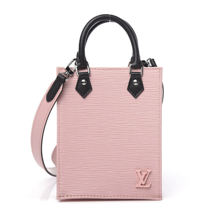 Louis Vuitton Epi Petit Sac Plat Rose Ballerine 1 of 11