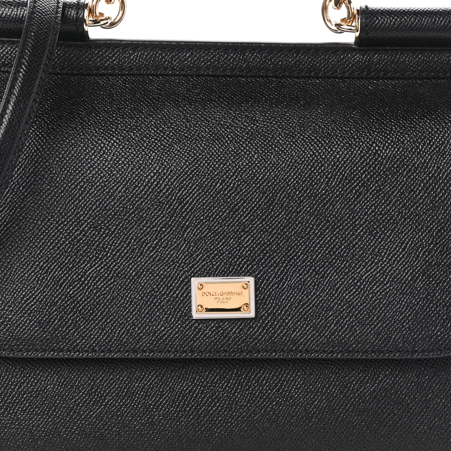 Dauphine Medium Miss Sicily Satchel Black