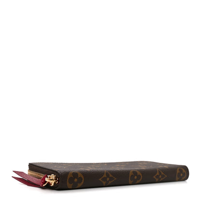 Louis Vuitton Monogram Clemence Wallet Fuchsia 4 of 6