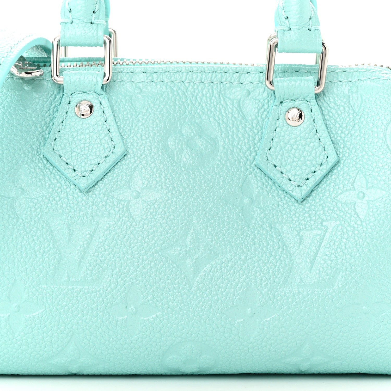 Louis Vuitton Empreinte Monogram Nano Speedy Pearly Lagoon Turquoise 7 of 10