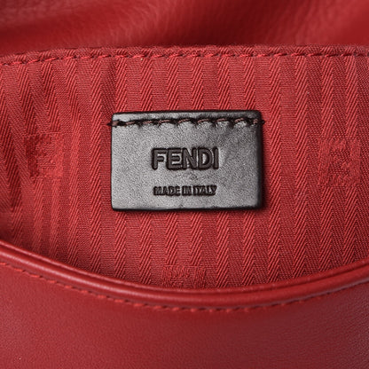Fendi Vitello Dolce Fendista Pouchette Crossbody Mattone Plaster 6 of 8