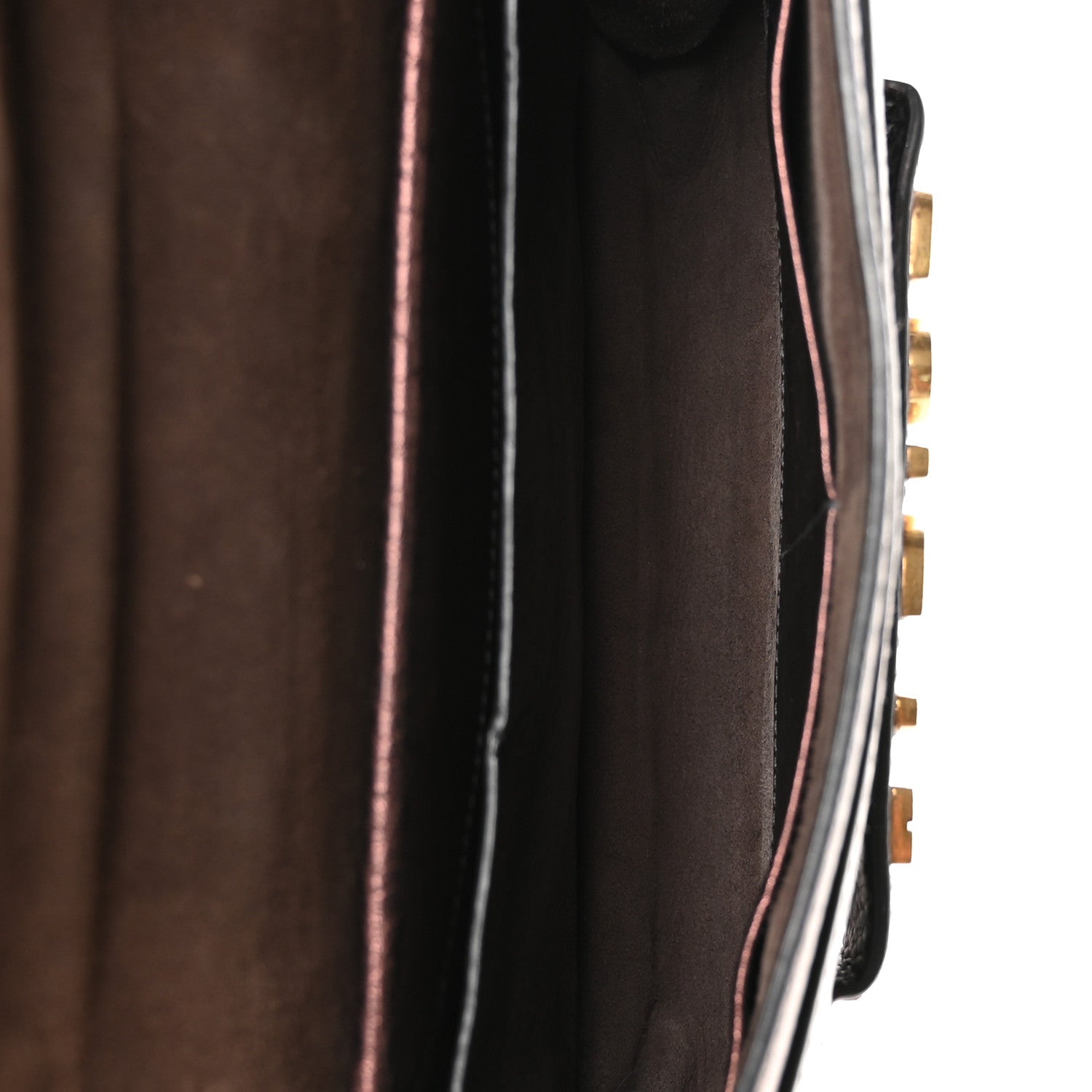 Christian Dior Metallic Calfskin J'Adior Chain Flap Bag Noisette 5 of 13