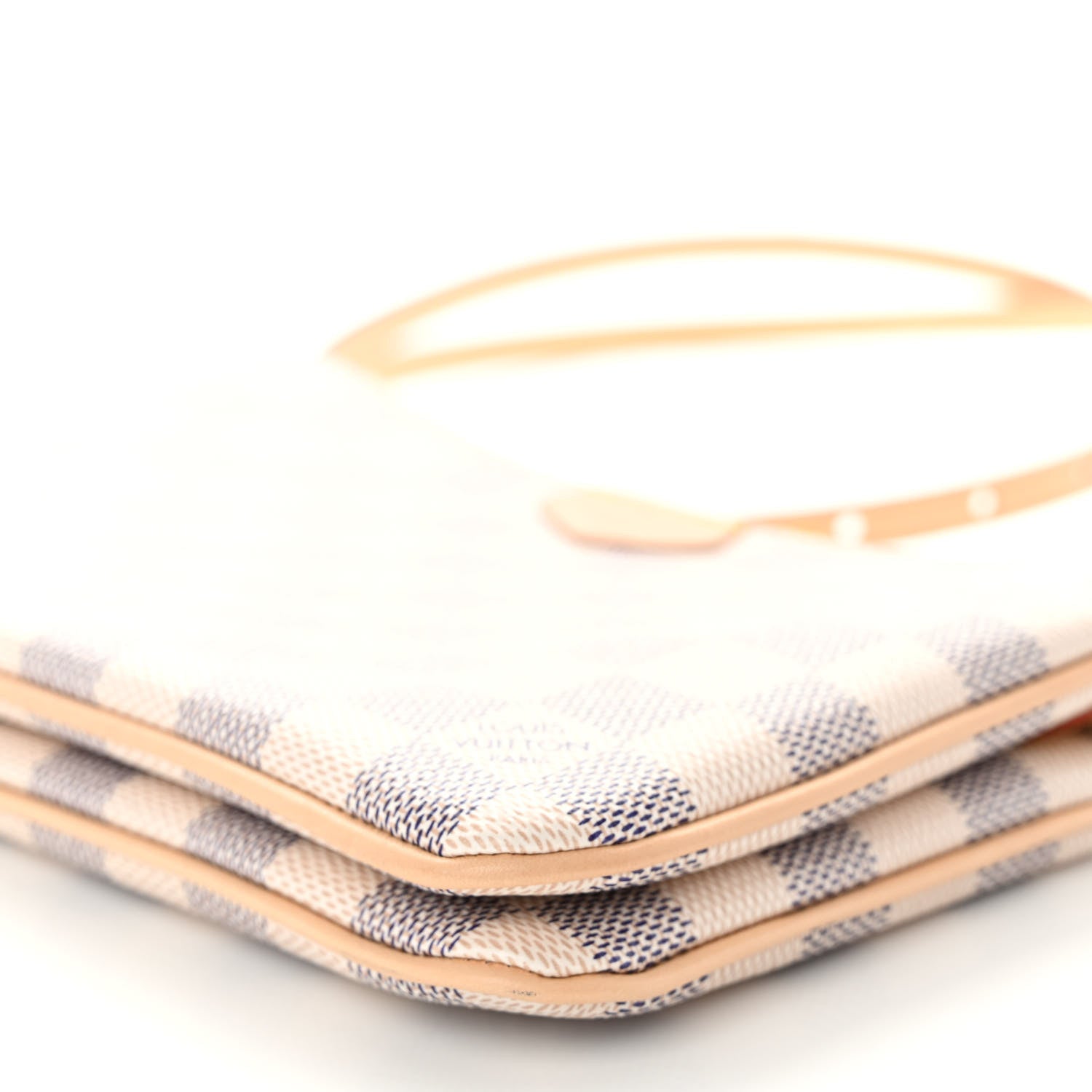 Louis Vuitton Damier Azur Double Zip Pochette 10 of 10