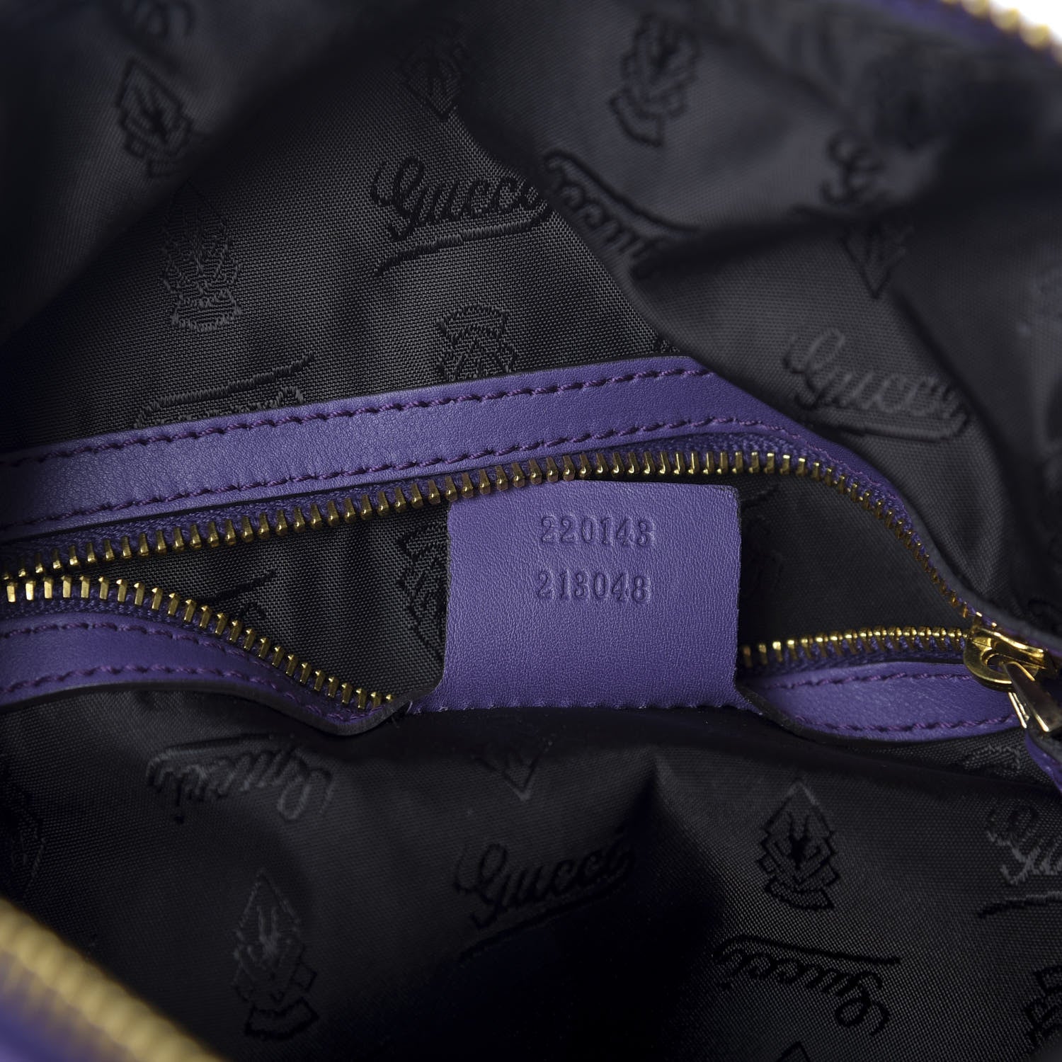 Gucci Calfskin Medium Darwin Convertible Backpack Purple 8 of 10