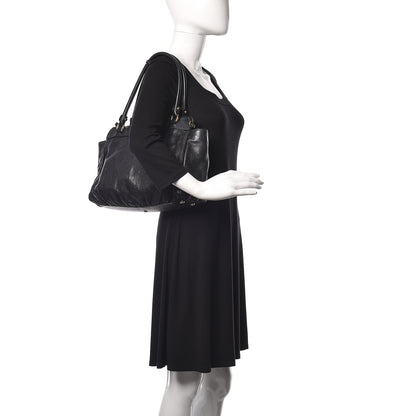 Gucci Guccissima D Gold Tote Black 2 of 15