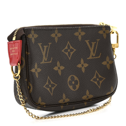 Louis Vuitton Monogram 2020 Christmas Animation Bumper Cars Mini Pochette Accessories Coquelicot 3 of 10