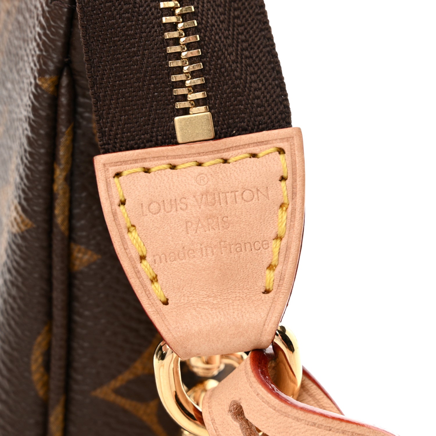 Louis Vuitton Monogram Chain Pochette Accessories 6 of 12