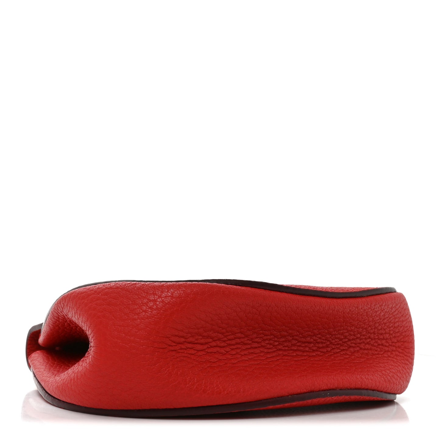Grained Lambskin Mini Drew Shoulder Bag Plaid Red