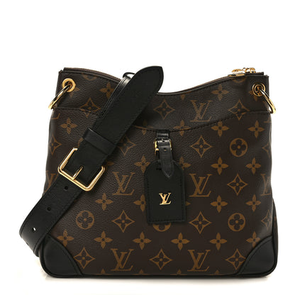 Louis Vuitton Monogram Odeon PM Black 1 of 12