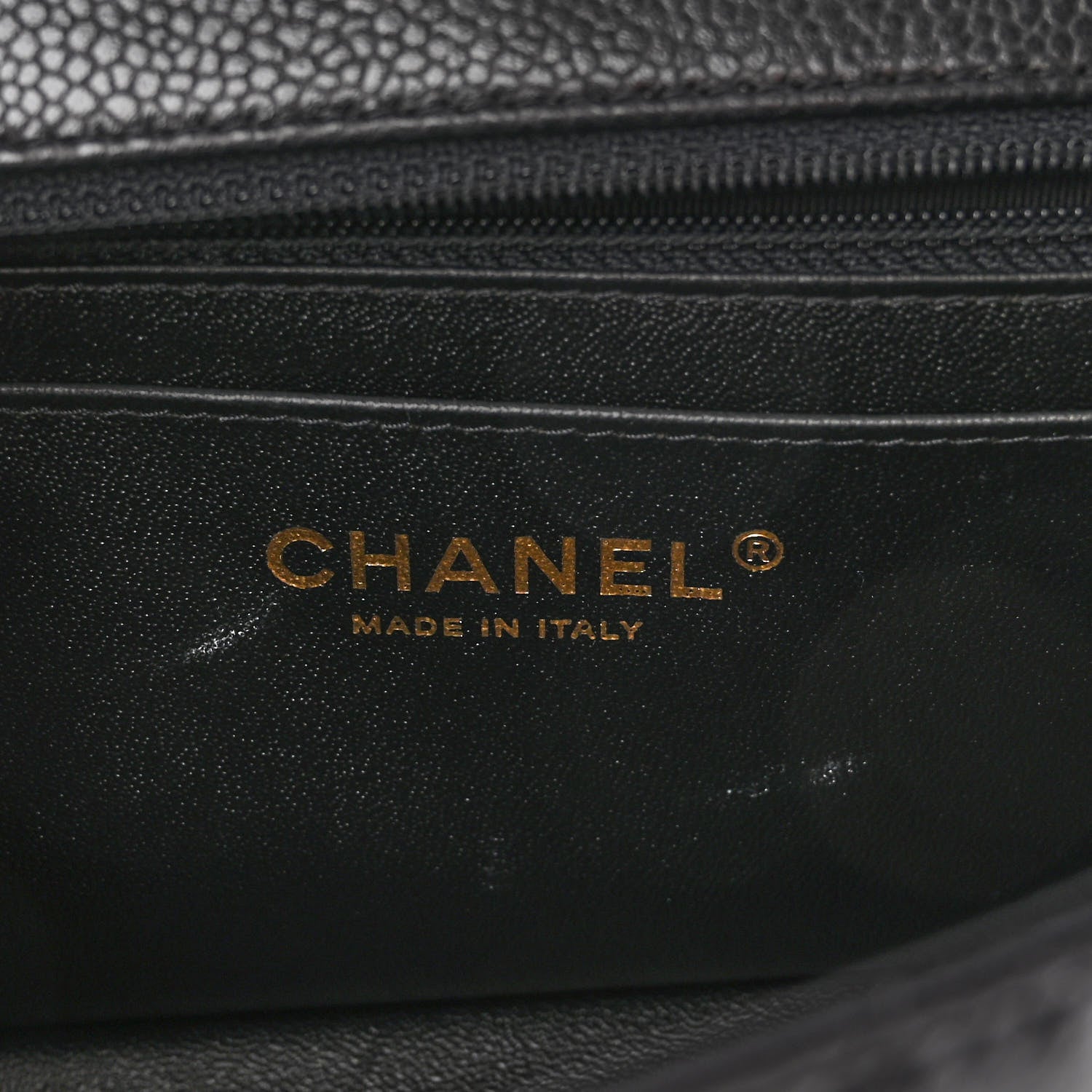 Chanel Caviar Quilted Mini Rectangular Flap Black 5 of 9