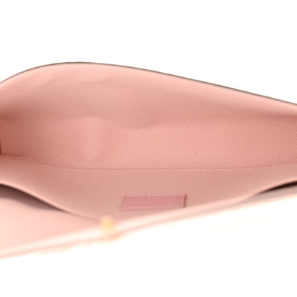 Louis Vuitton Vernis Felicie Chain Wallet Rose Ballerine 6 of 12