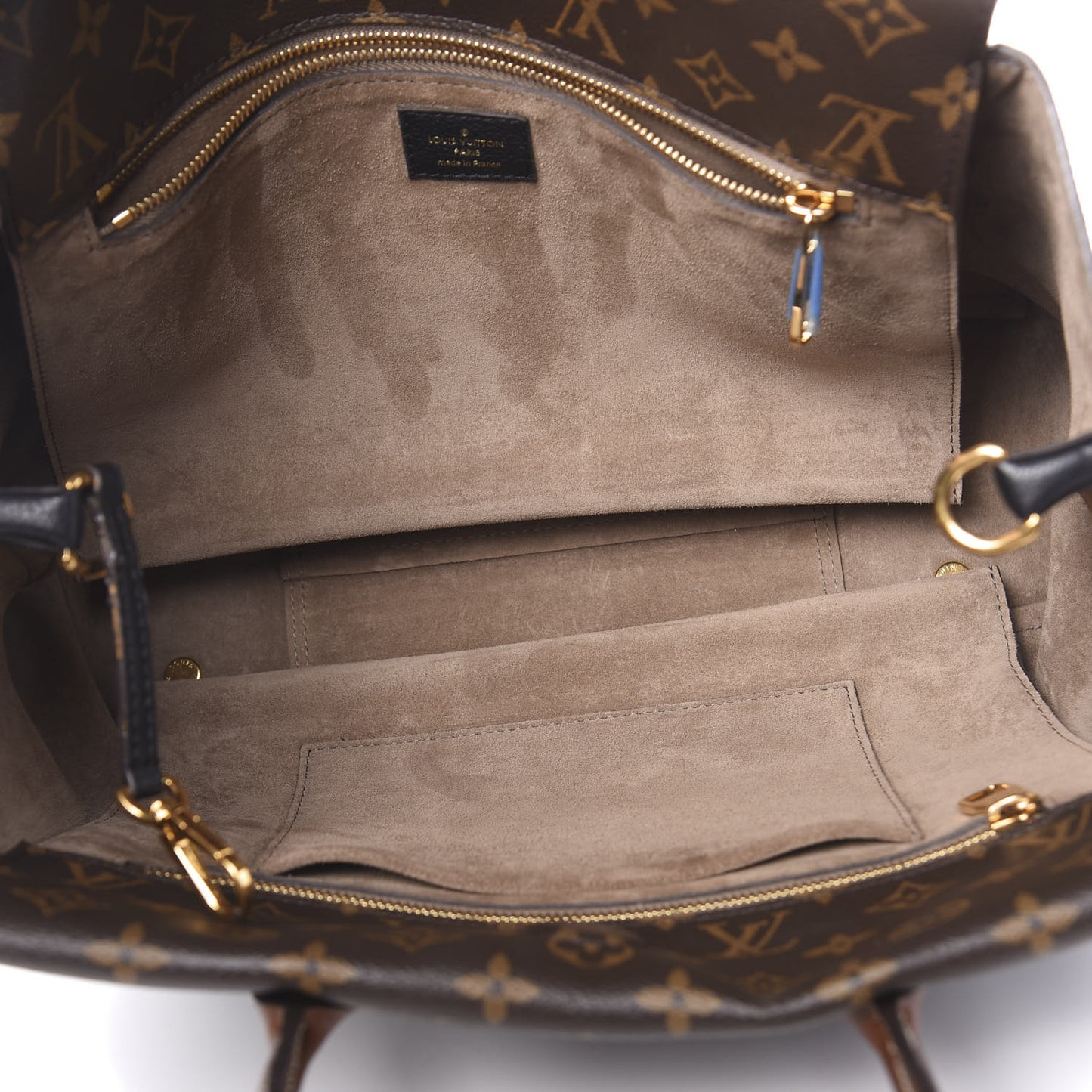 Monogram Tote W PM Black