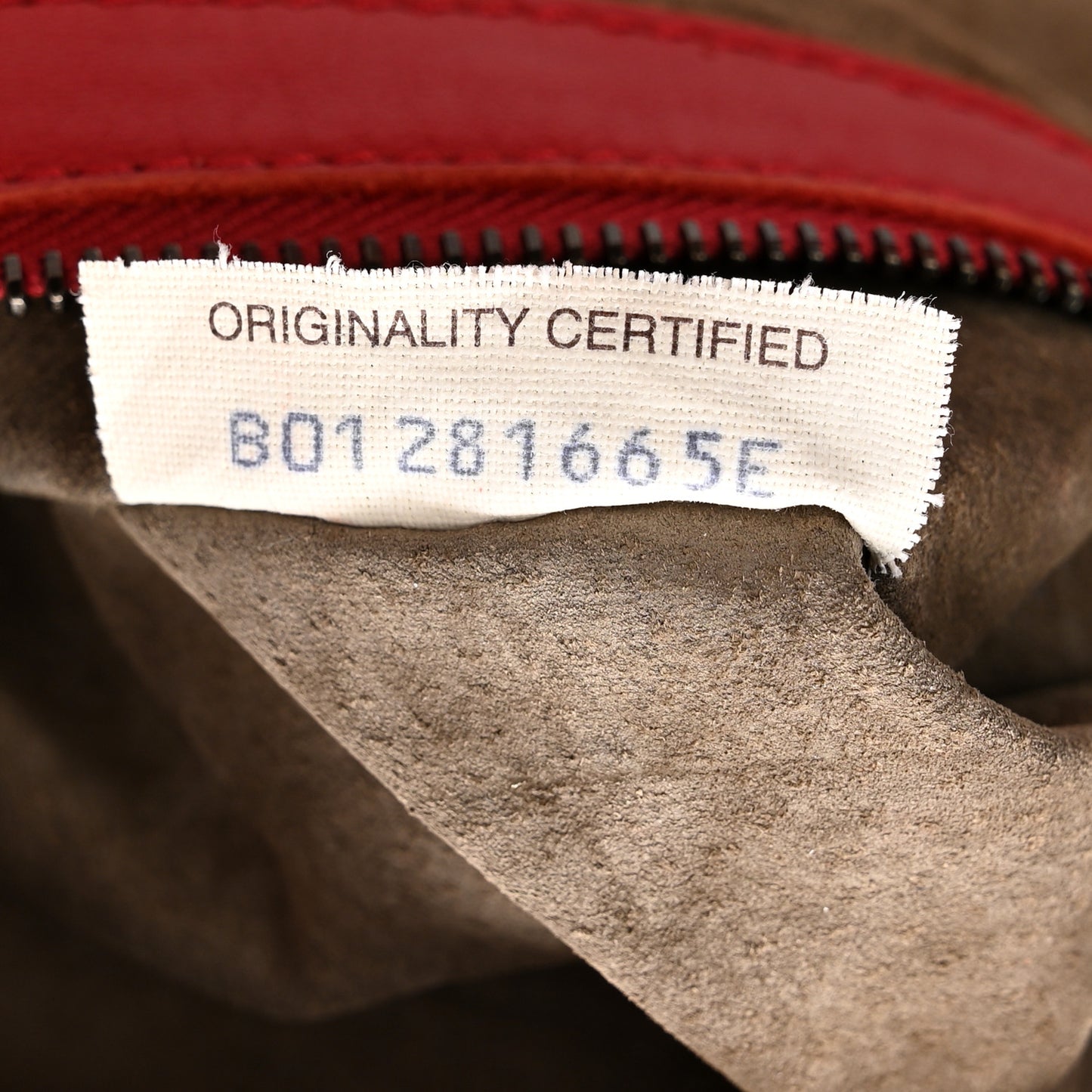 Nappa Intrecciato Medium Campana Hobo Red