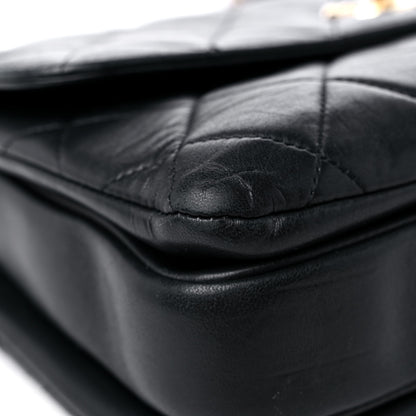 Chanel Lambskin Quilted Medium Trendy CC Flap Dual Handle Bag Black 13 of 22