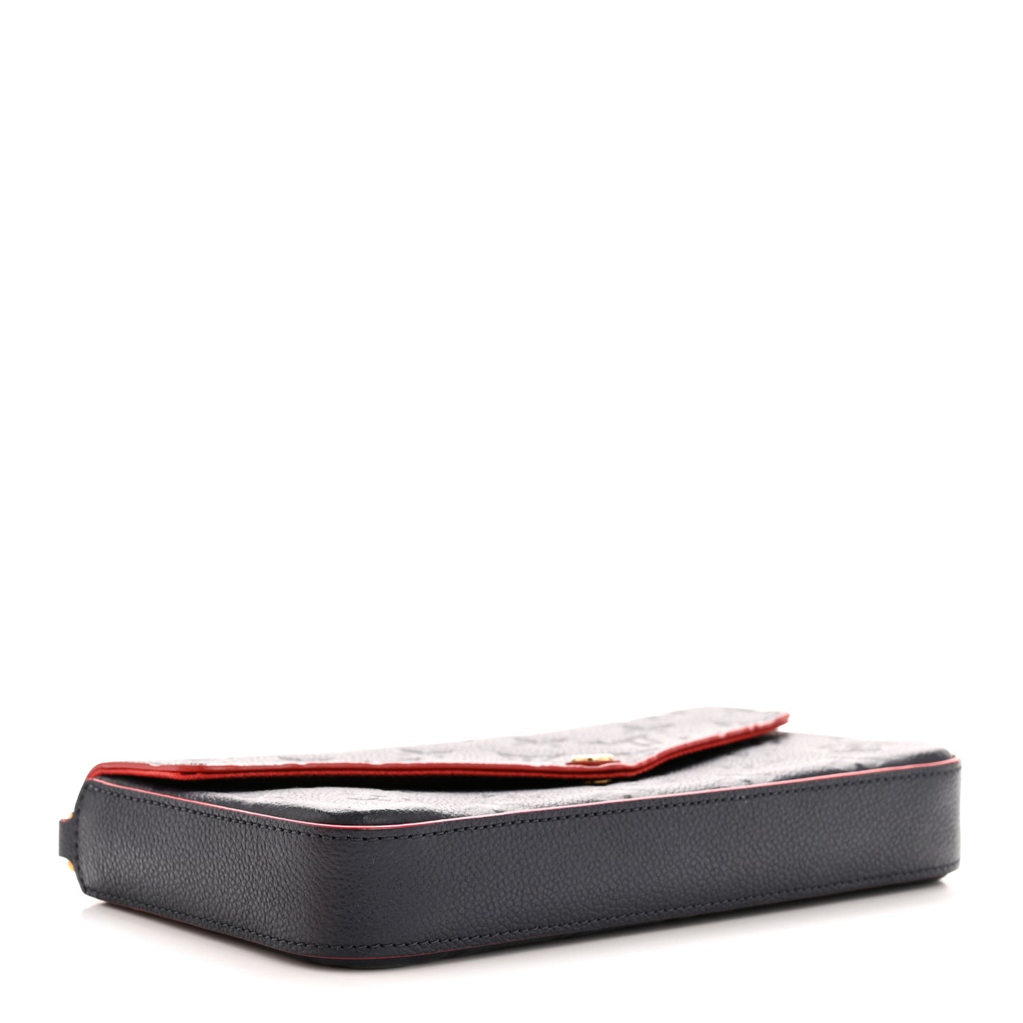 Empreinte Pochette Felicie Chain Wallet Marine Rouge