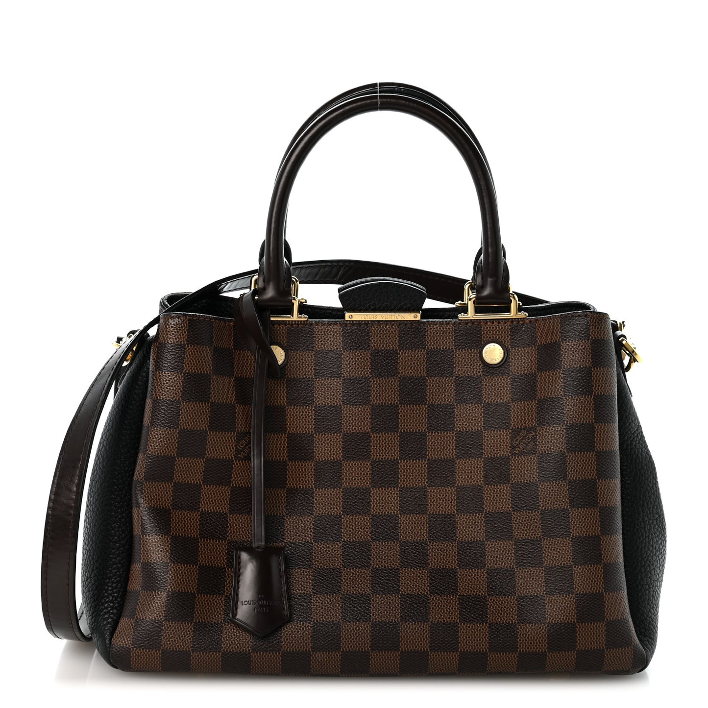 Damier Ebene Cuir Taurillon Brittany Black
