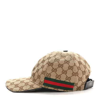 Gucci Monogram Web Baseball Hat S Beige Cocoa 4 of 8