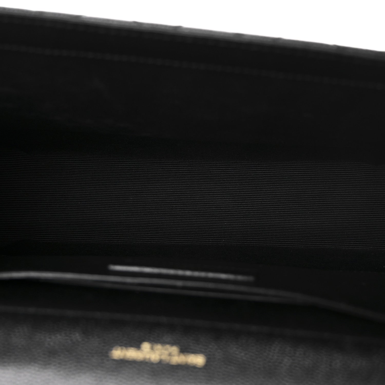 Saint Laurent Grain De Poudre Textured Mixed Matelasse Triquilt Medium Monogram Satchel Black 5 of 10