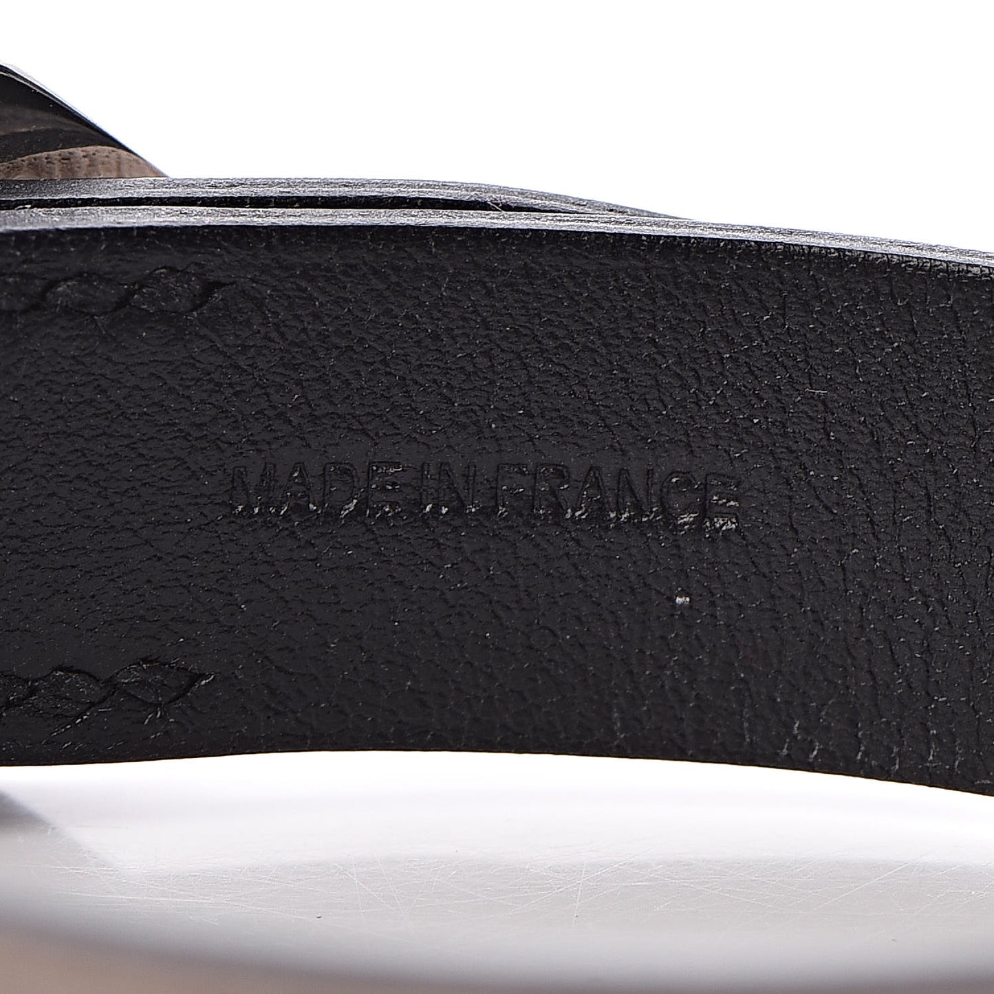 Swift Epsom Paddock Simple Tour Bracelet T4 Black Etain