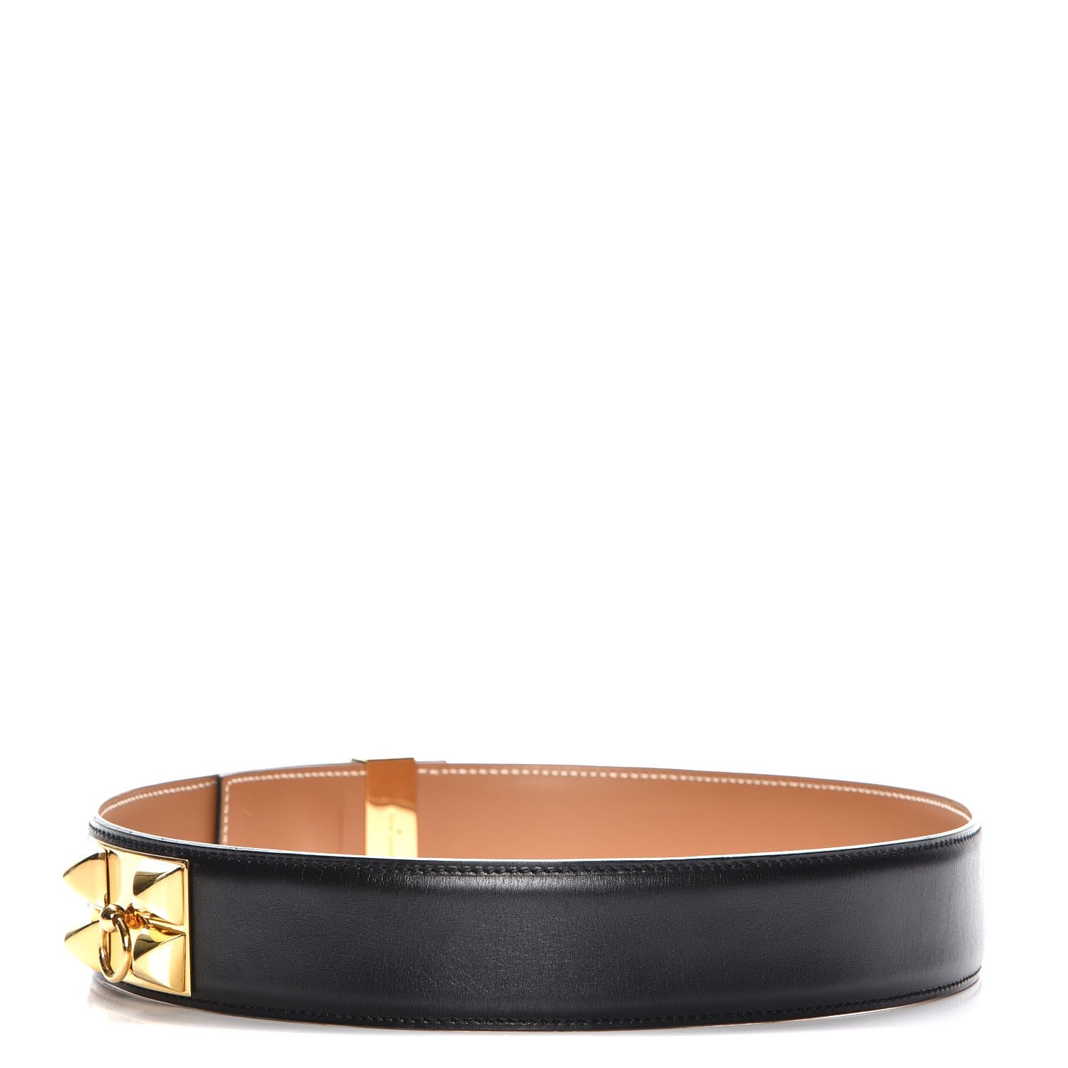 Hermes Box Collier De Chien CDC Belt 70 Black 1 of 8