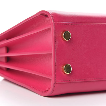 Saint Laurent Calfskin Nano Sac De Jour Bubblegum 9 of 10
