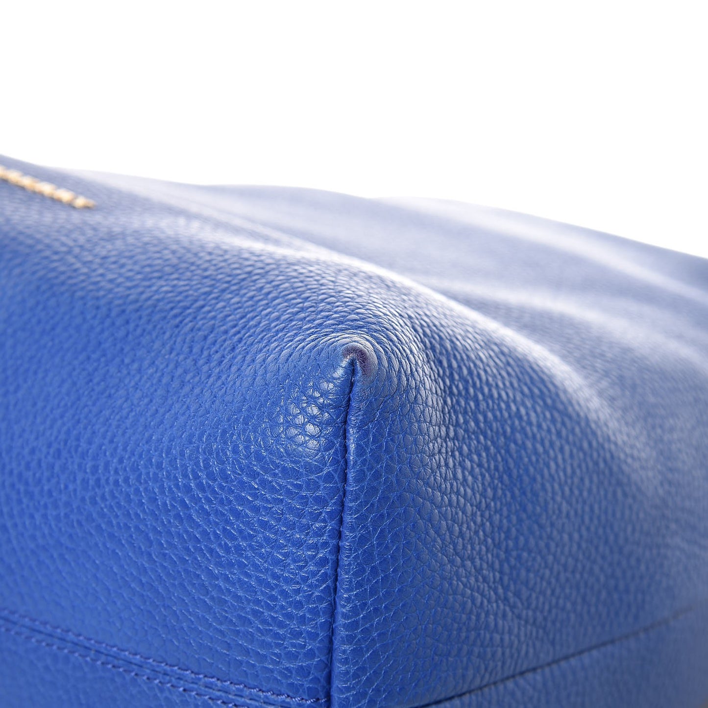 Grainy Calfskin Medium Cale Hobo Brilliant Blue