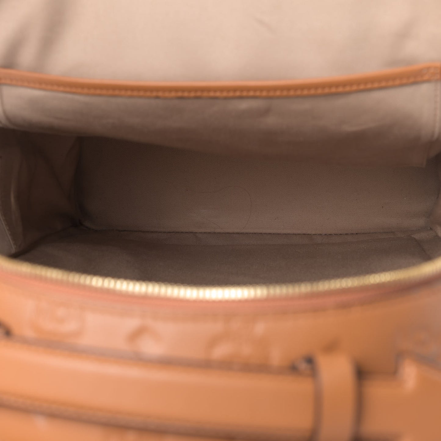 Calfskin Ottomar Monogram Medium Backpack Cognac