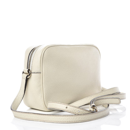 Gucci Pebbled Calfskin Small Soho Disco Bag Off White 3 of 12