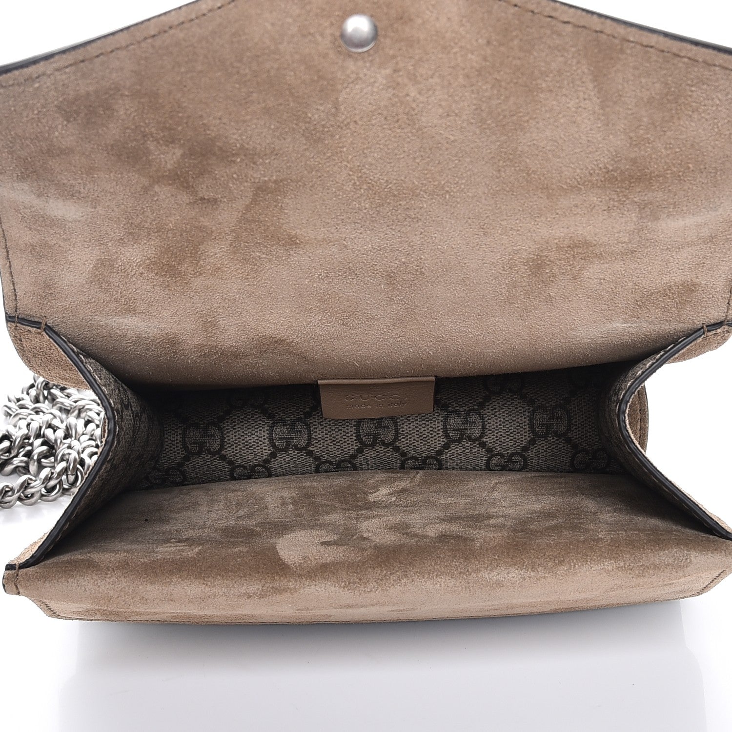 Gucci GG Supreme Monogram Mini Dionysus Shoulder Bag Taupe 5 of 7
