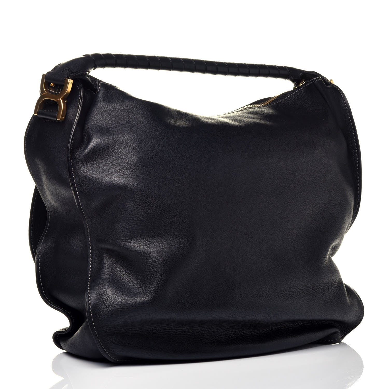 Chloe Calfskin Large Marcie Hobo Black 3 of 9