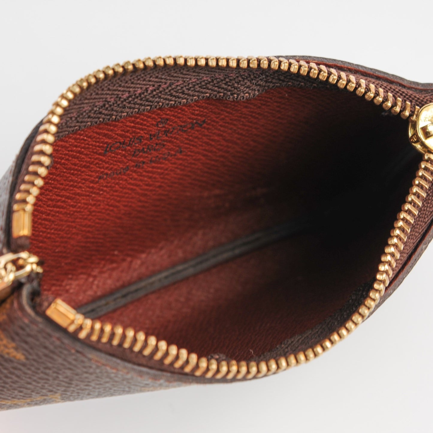 Monogram Key Pouch