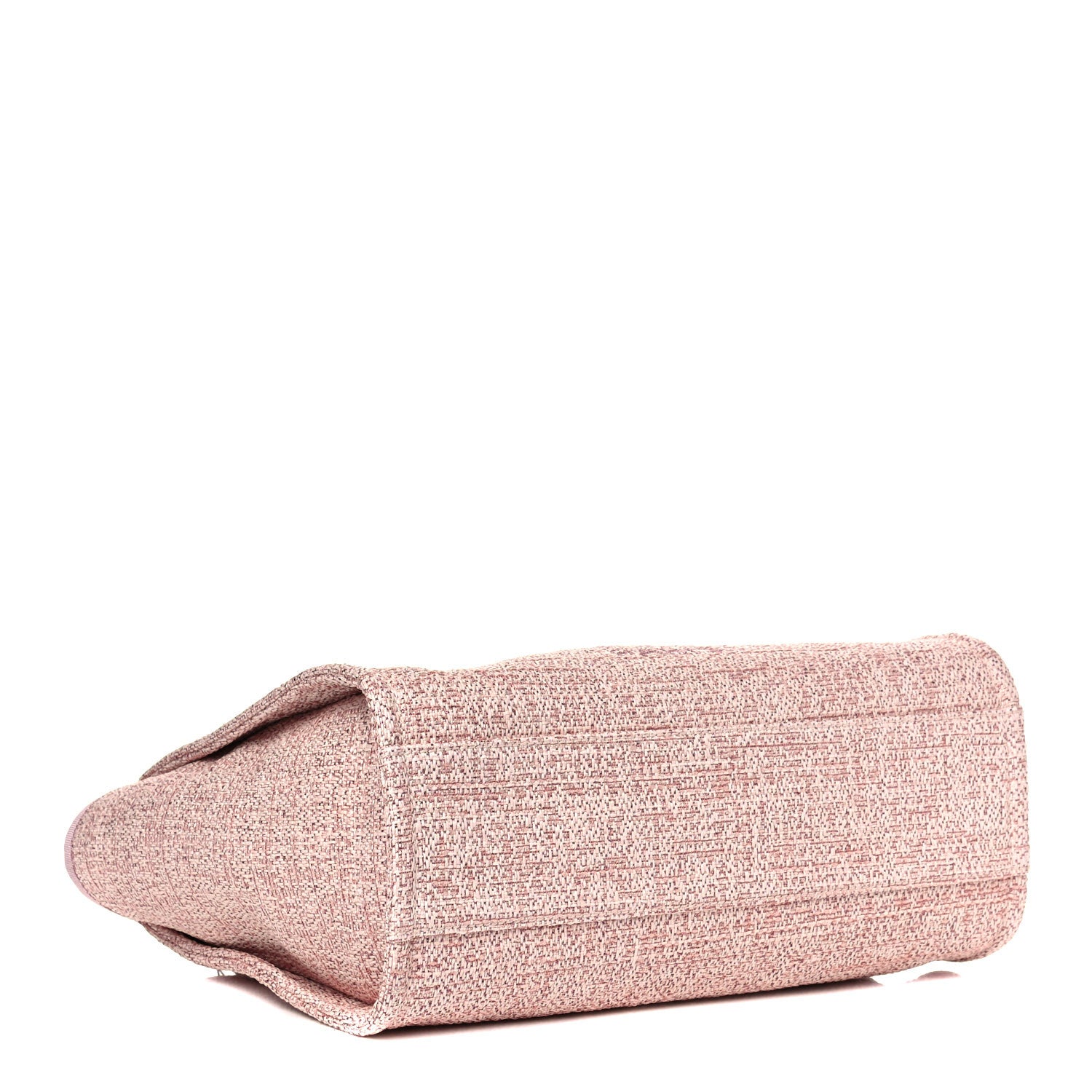 Chanel Lurex Boucle Small Deauville Tote Pink 4 of 11