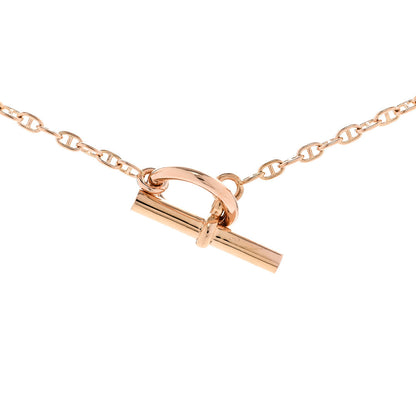 Hermes 18K Rose Gold Diamond PM New Farandole Pendant Necklace ST 4 of 6