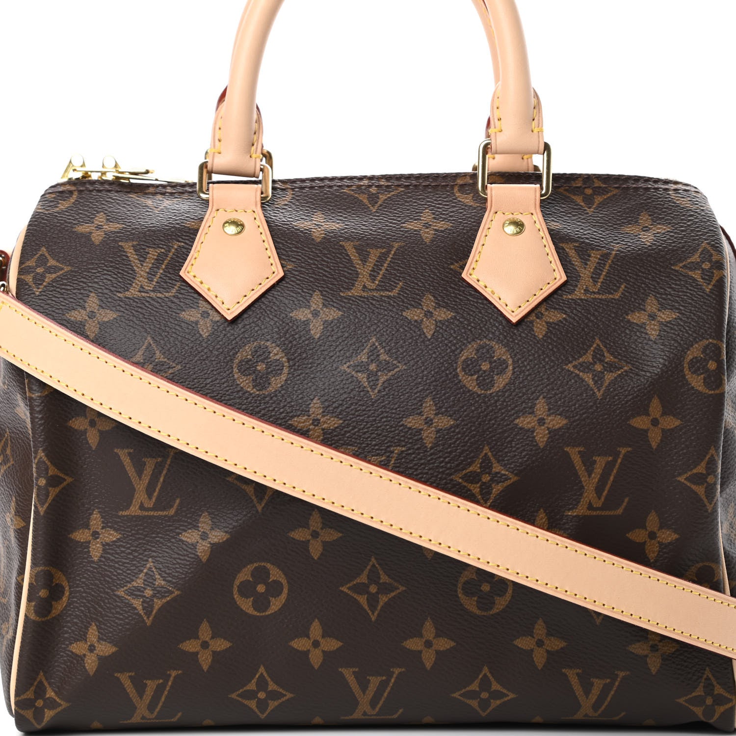 Louis Vuitton Monogram Speedy Bandouliere 25 8 of 12