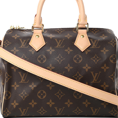 Louis Vuitton Monogram Speedy Bandouliere 25 8 of 12