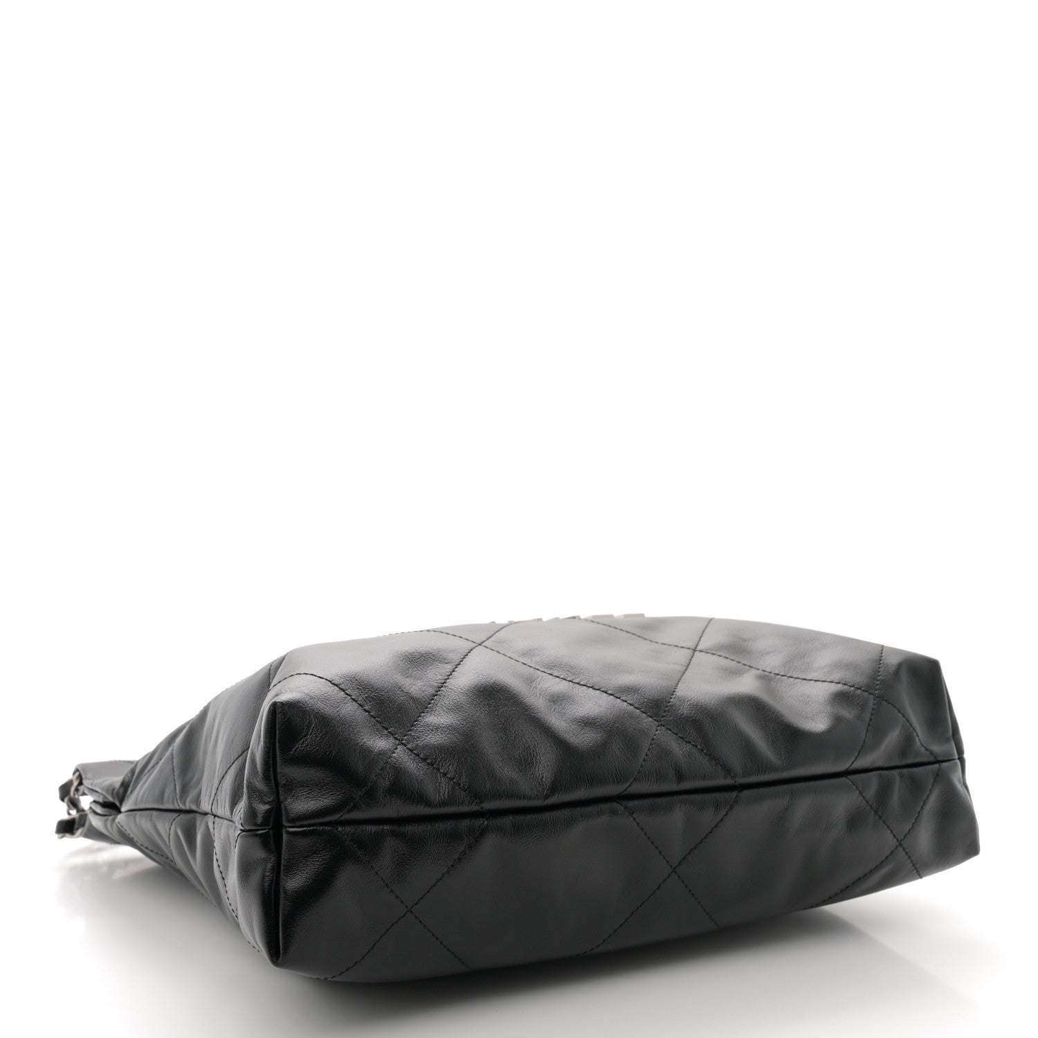 Chanel Shiny Calfskin Quilted Small Chanel 22 Black 5 of 11
