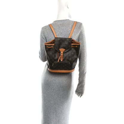 Louis Vuitton Monogram Montsouris MM Backpack 2 of 9