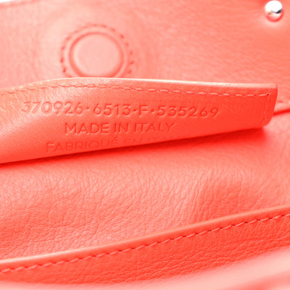 Balenciaga Veau Papier A6 Zip Around Tote Rouge Coquelicot 7 of 15