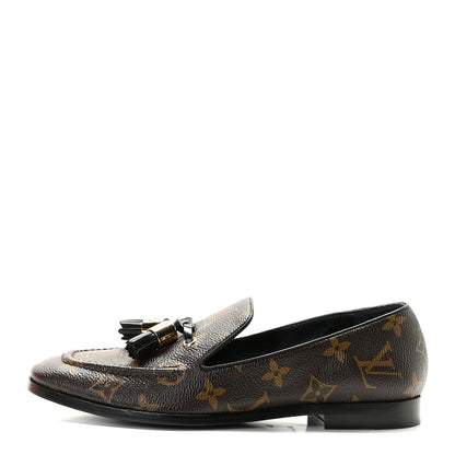 Louis Vuitton Monogram Society Loafers 36 1 of 10