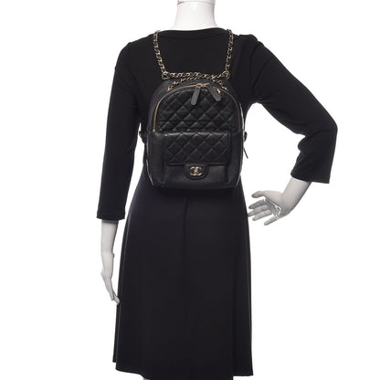 Chanel Caviar Quilted Large CC Day Backpack Black 2 of 10
